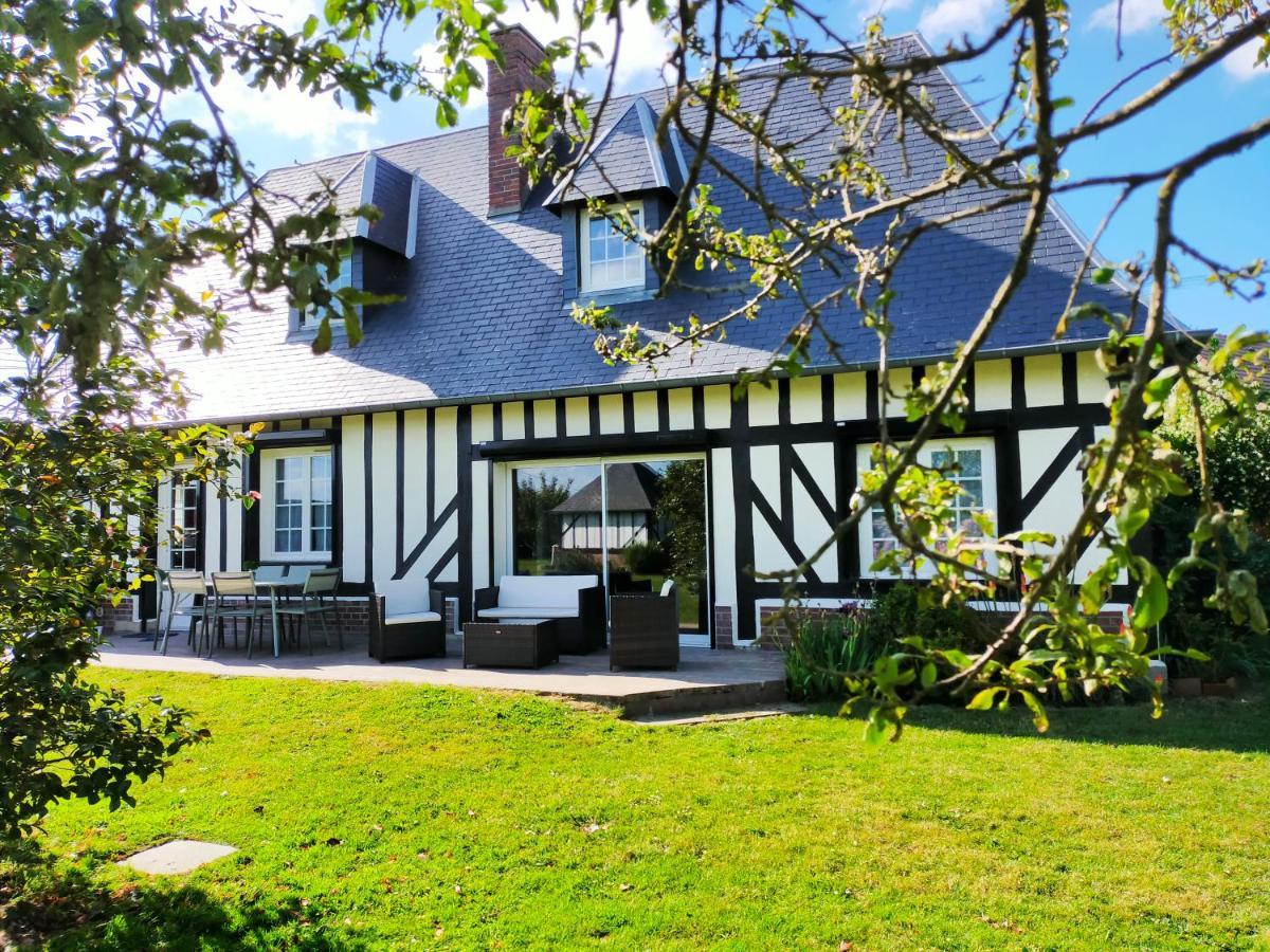 Maison 110 M² Cosy Au Calme Avec Jardin De 1000 M² Pont-Audemer Exterior foto
