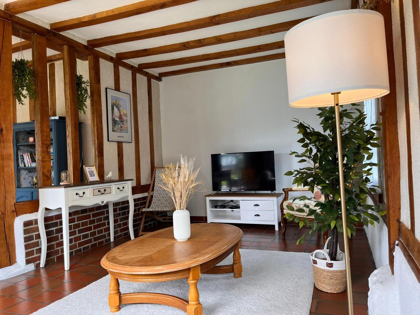 Maison 110 M² Cosy Au Calme Avec Jardin De 1000 M² Pont-Audemer Exterior foto